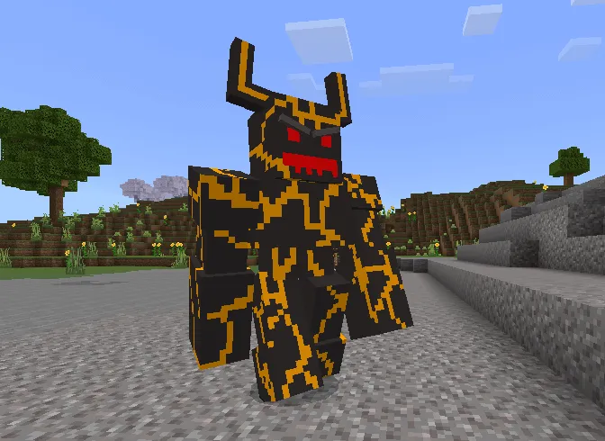 Magma Giant Boss Addon screenshot