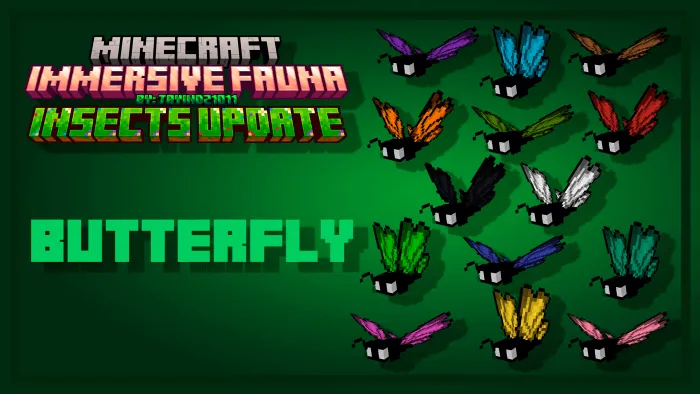 Immersive Fauna Insects Update Addon screenshot