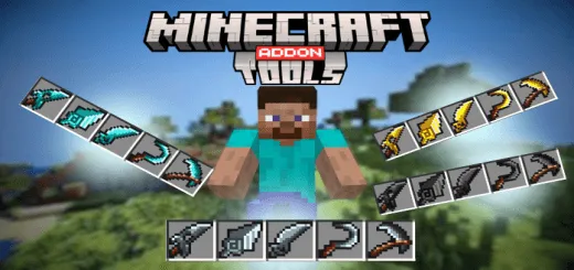Tools on Minecraft Bedrock Addon thumbnail