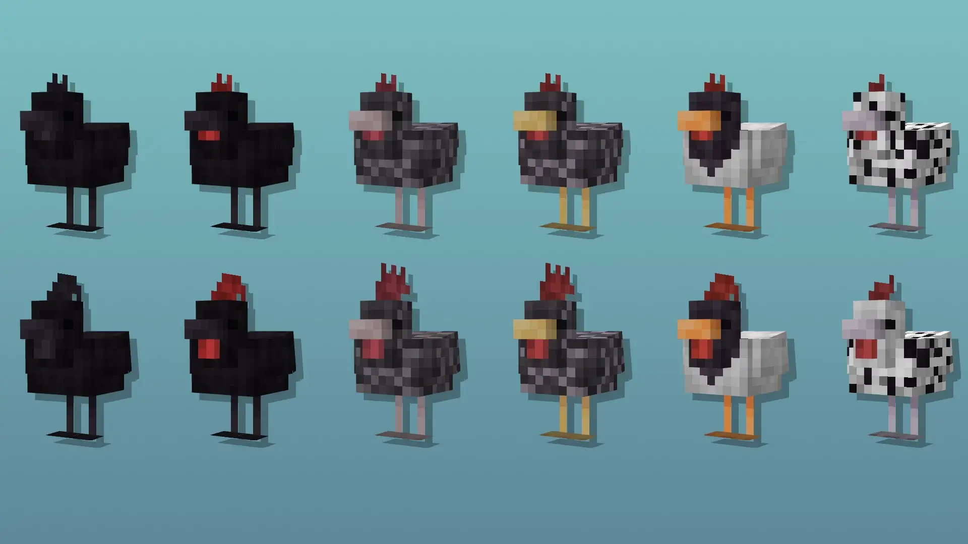 Cluckier Chickens Addon / Texture Pack screenshot