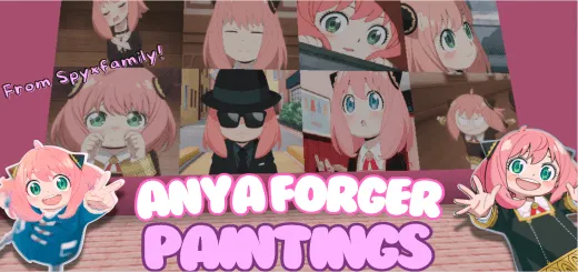 Anya Forger paintings SpyxFamily Addon thumbnail
