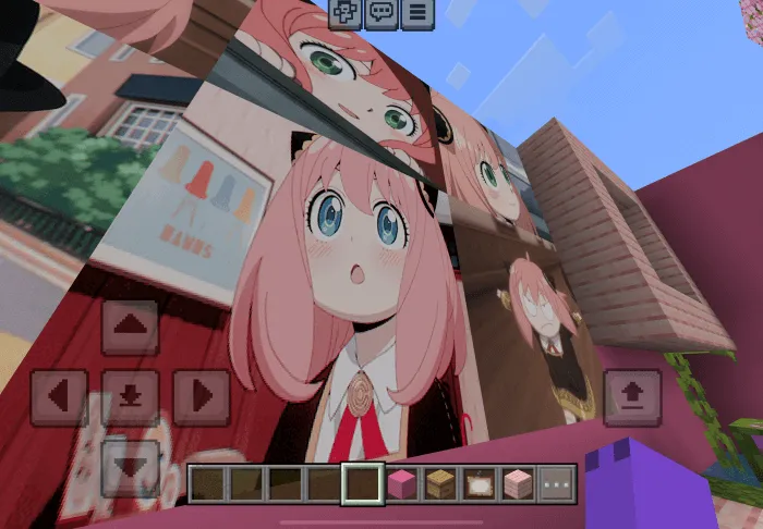 Anya Forger paintings SpyxFamily Addon screenshot