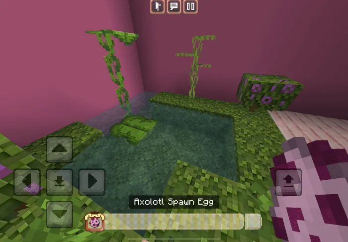 Cute Axolotl Addon screenshot