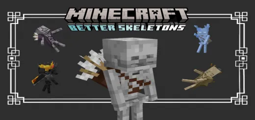 Better Skeletons Addon / Texture Pack thumbnail