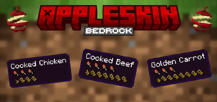 AppleSkin Bedrock Addon thumbnail