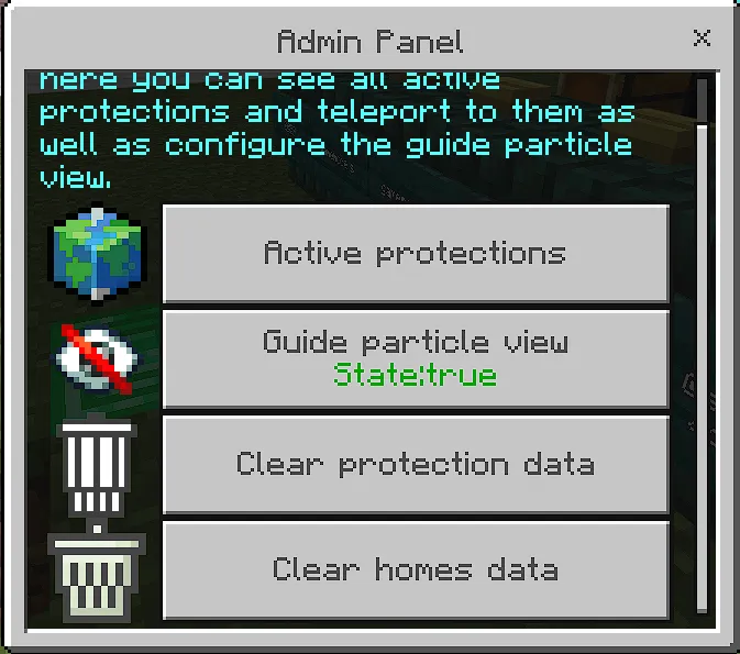 Protections Addon screenshot