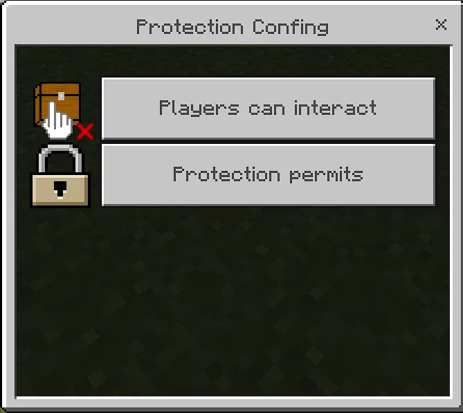 Protections Addon screenshot