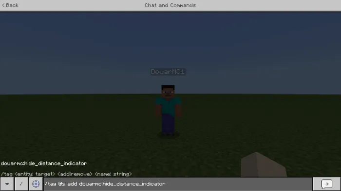 Distance Indicator Addon screenshot