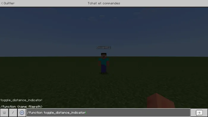 Distance Indicator Addon screenshot
