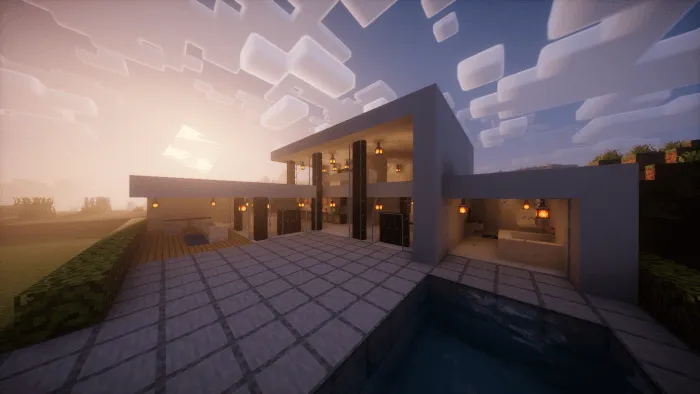 Ultra Modern House Map screenshot