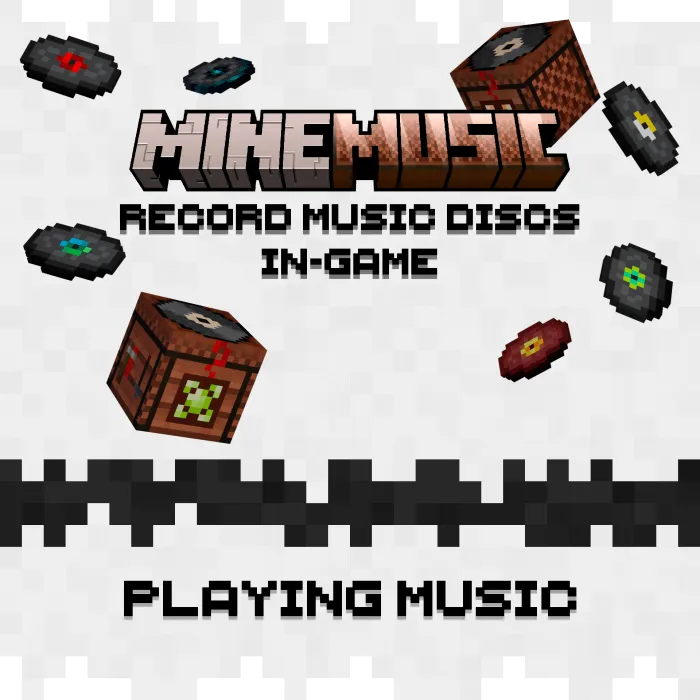 MineMusic - Custom Music Discs Addon screenshot