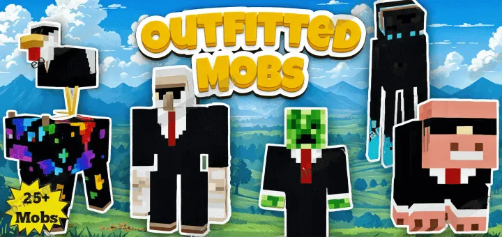 Outfitted Mobs Addon / Texture Pack thumbnail