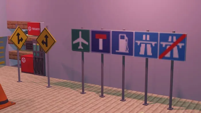 RoadSigns+ Addon screenshot