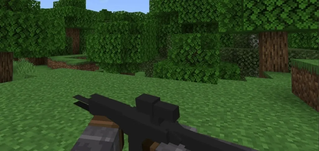 Modern Gun 3D Addon screenshot