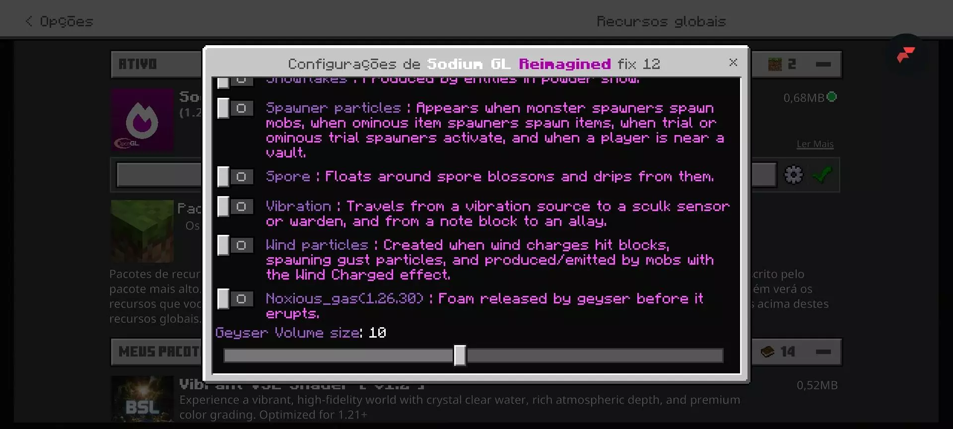 Sodium GL Reimagined – Texture Pack screenshot