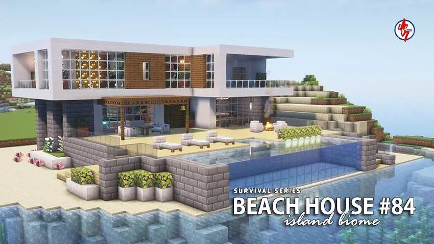 Survival Modern House #84 Map thumbnail