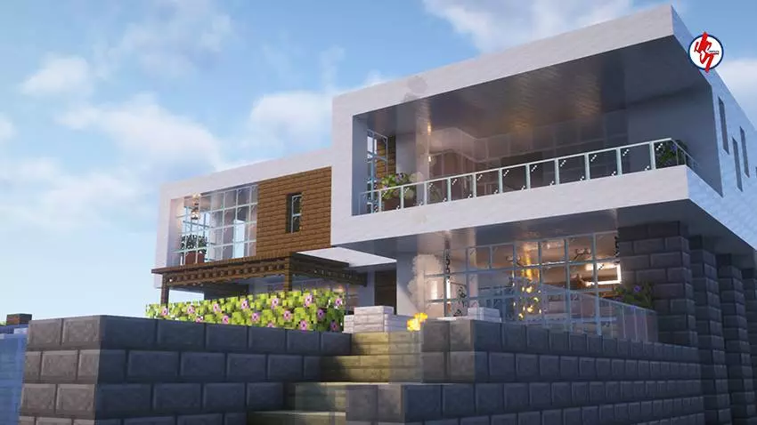 Survival Modern House #84 Map screenshot