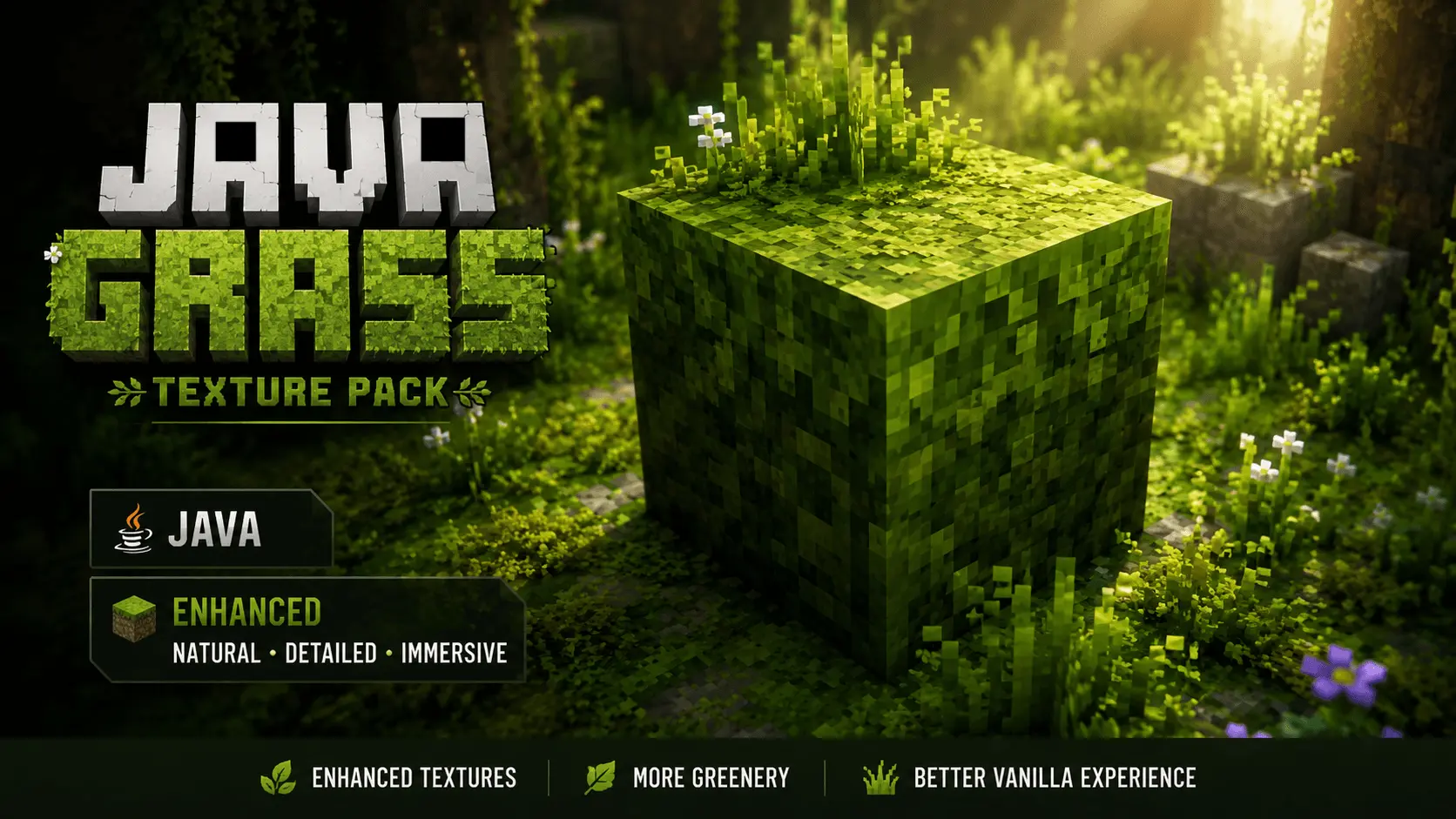 Java grass – Texture Pack thumbnail