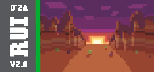 Rounded UI | Dark – Resource Pack thumbnail