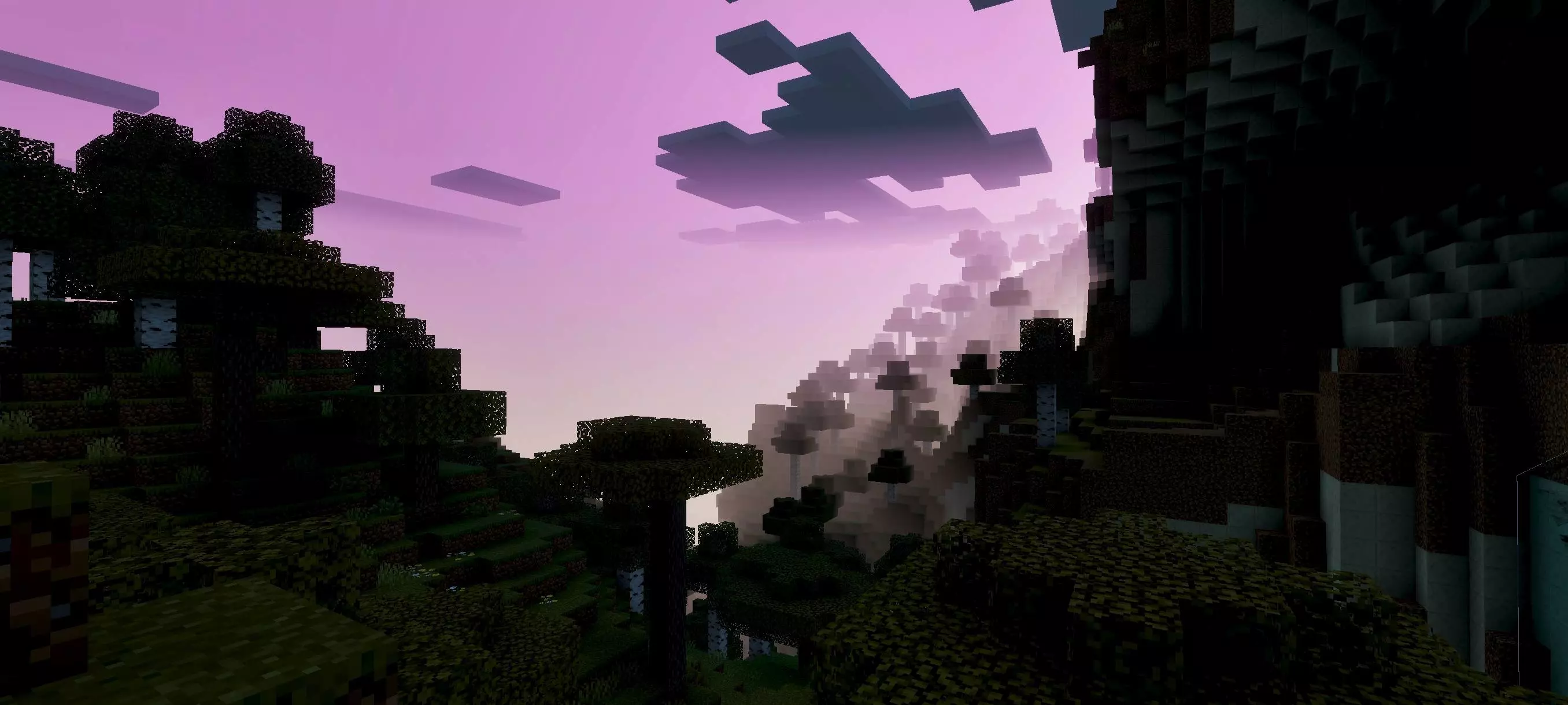 Thème visuel Makima – Shader screenshot