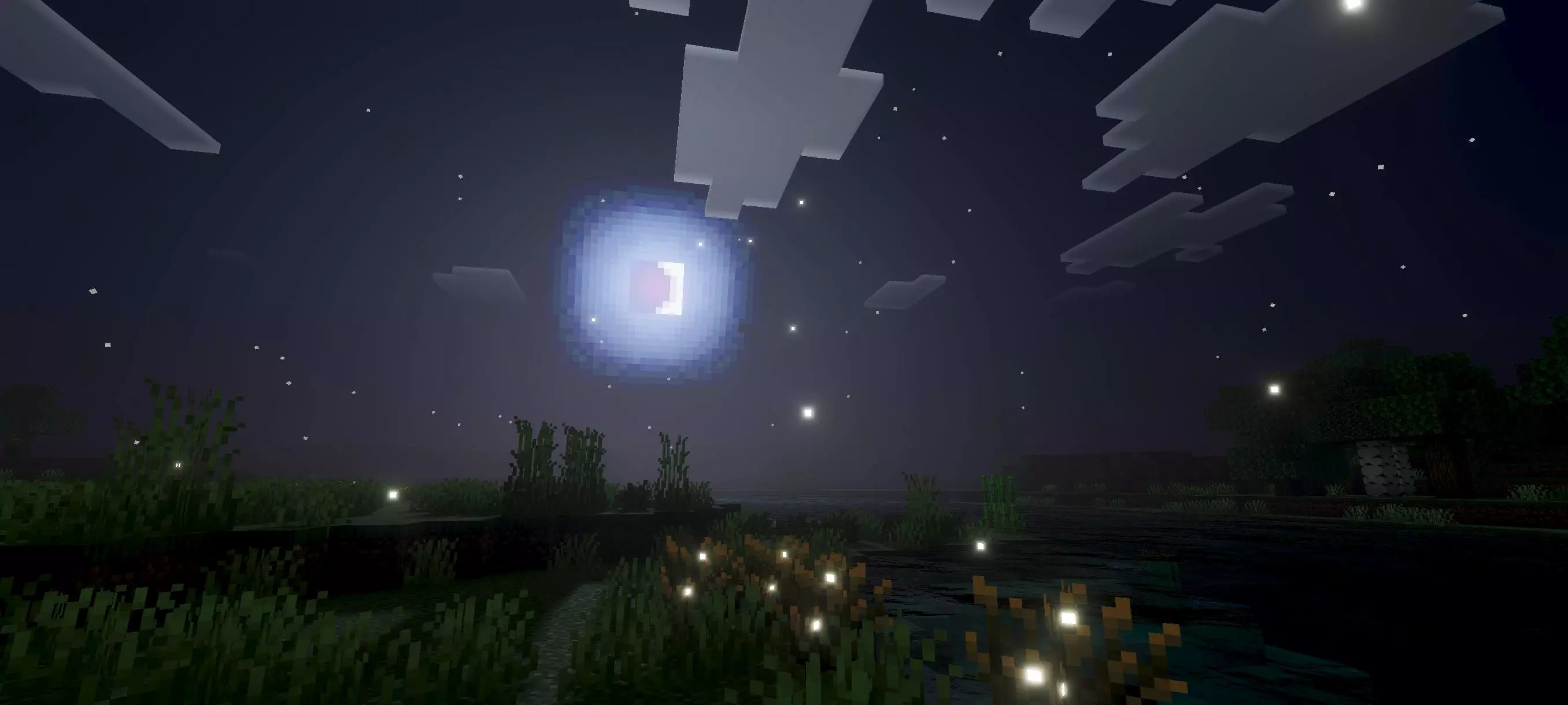 Thème visuel Makima – Shader screenshot