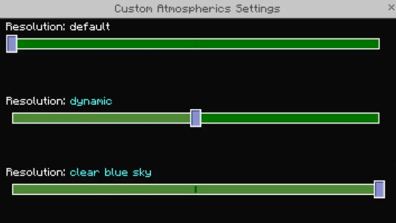Custom Atmospherics – Shader screenshot