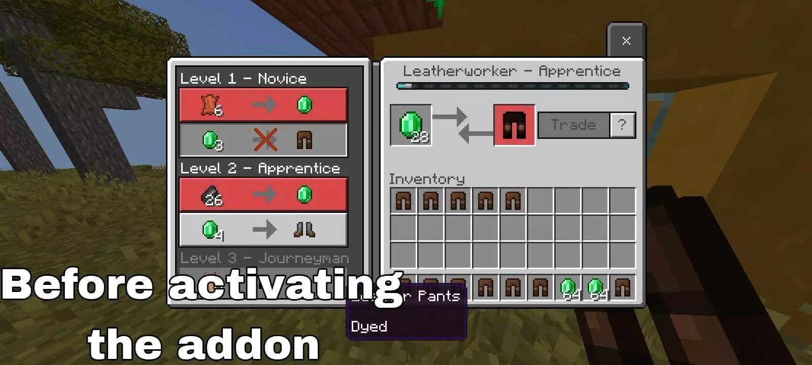 Infinite Villager Trades Mod / Addon thumbnail