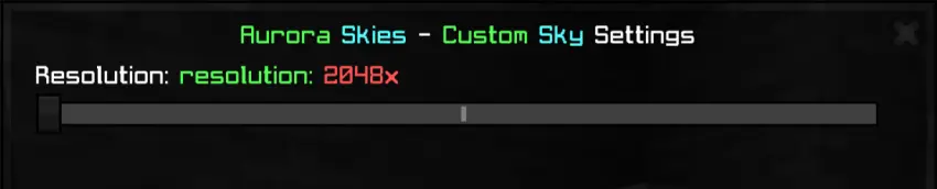Aurora Skies - Custom Sky Texture Pack screenshot