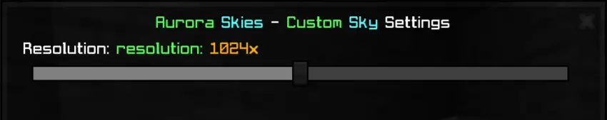 Aurora Skies - Custom Sky Texture Pack screenshot