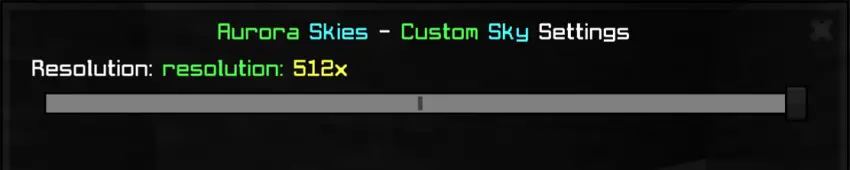Aurora Skies - Custom Sky Texture Pack screenshot