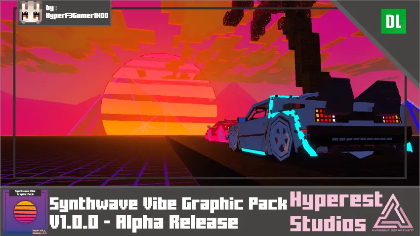 Synthwave Vibe Graphic Pack thumbnail