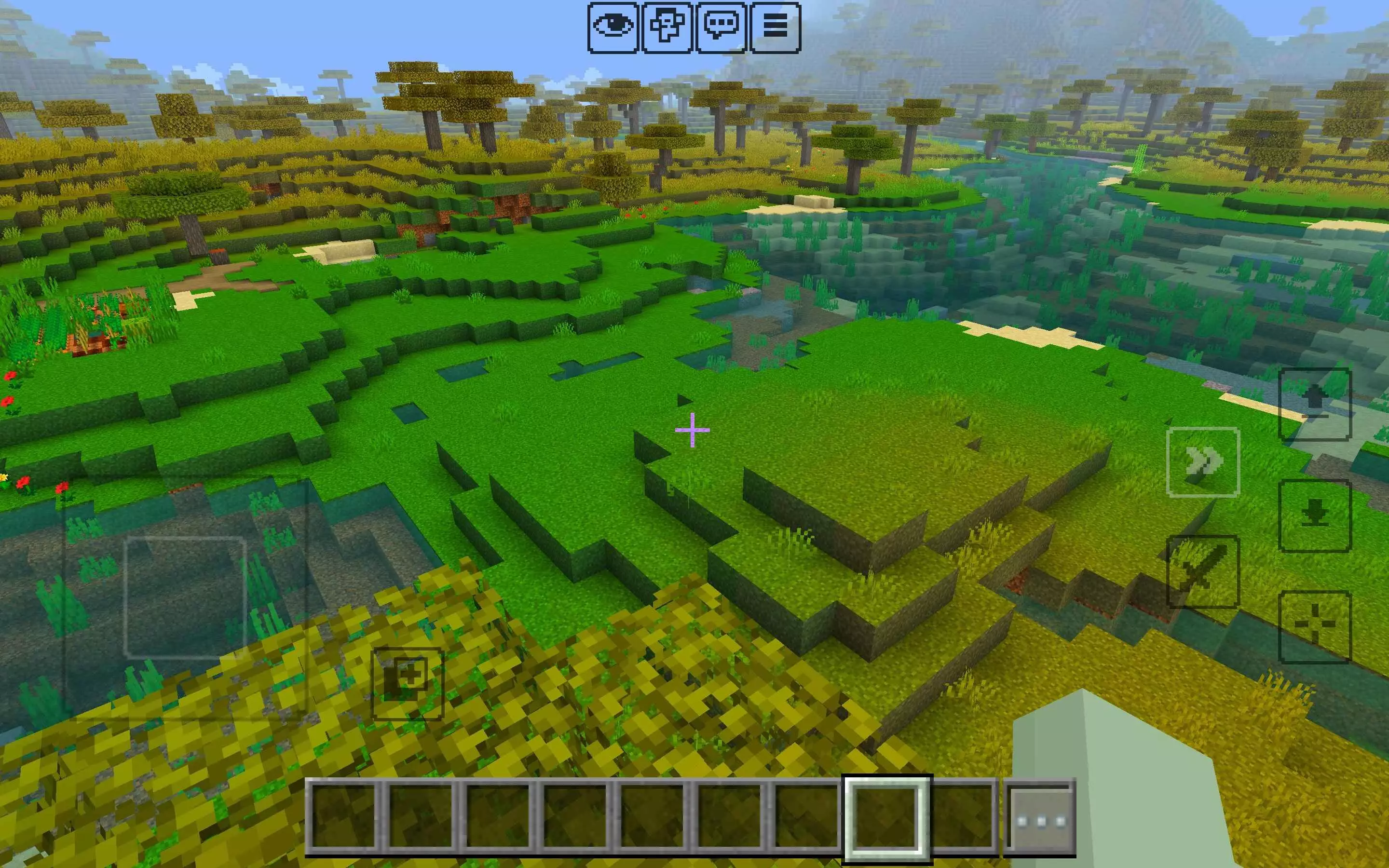 Clear Touch Buttons Texture Pack screenshot