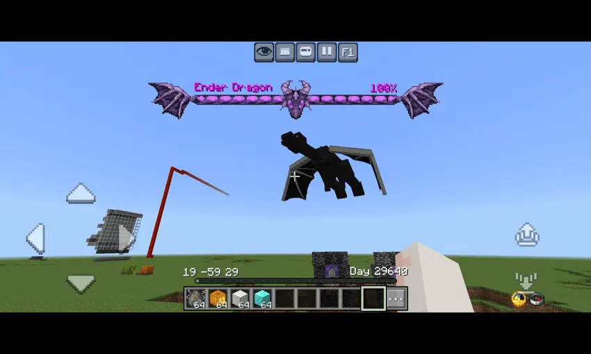 Bedrock UI+ Resource Pack screenshot