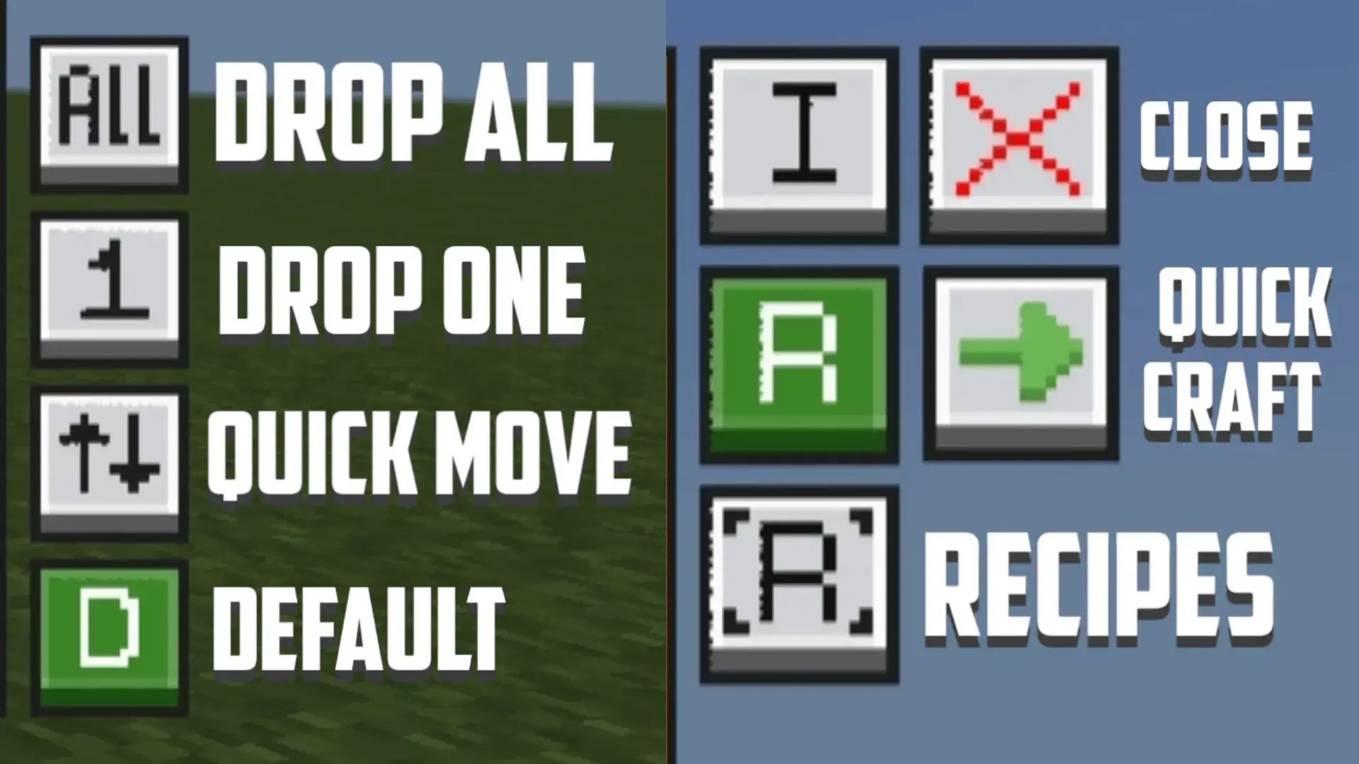 Pocket Gui+ Resource Pack screenshot