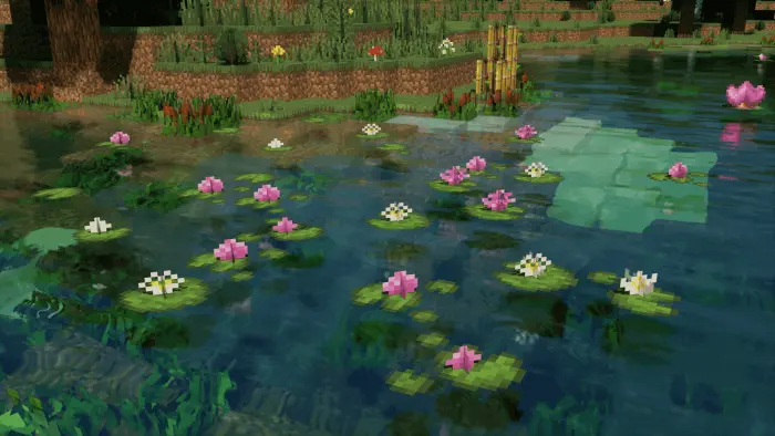 Lily Pads Plus+ Texture Pack screenshot