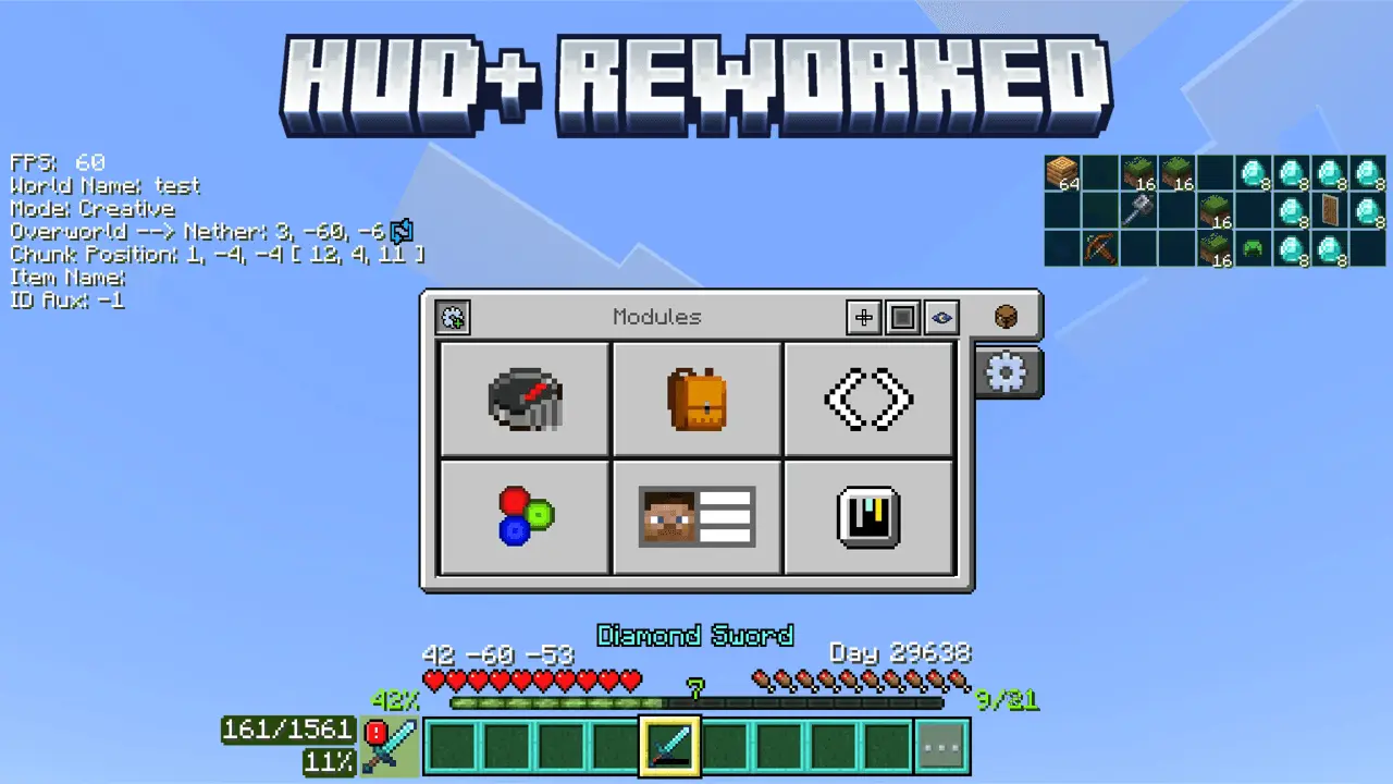 HUD+ Reworked – Texture Pack thumbnail