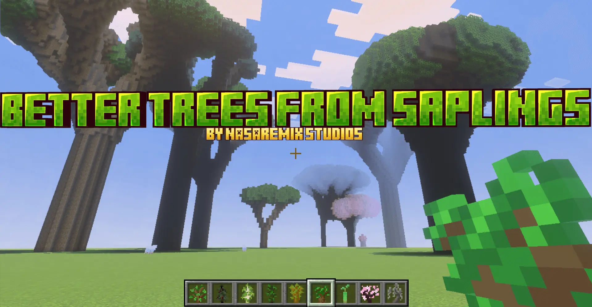 Better Trees From Saplings Mod / Addon thumbnail