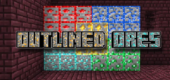 Outlined Ores – Texture Pack thumbnail