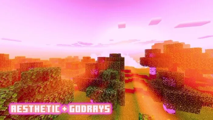 СОЛНЕЧНЫЕ ШЕЙДЕРЫ MCPE screenshot