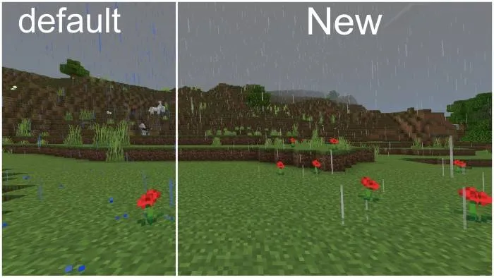 Realistic Rain pack | Better Rain – Texture Pack screenshot
