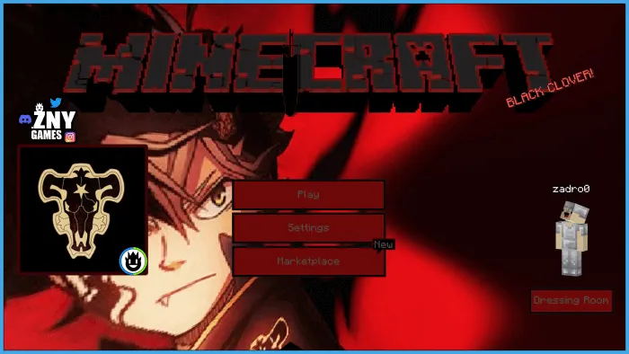 Black Clover – Texture Pack screenshot