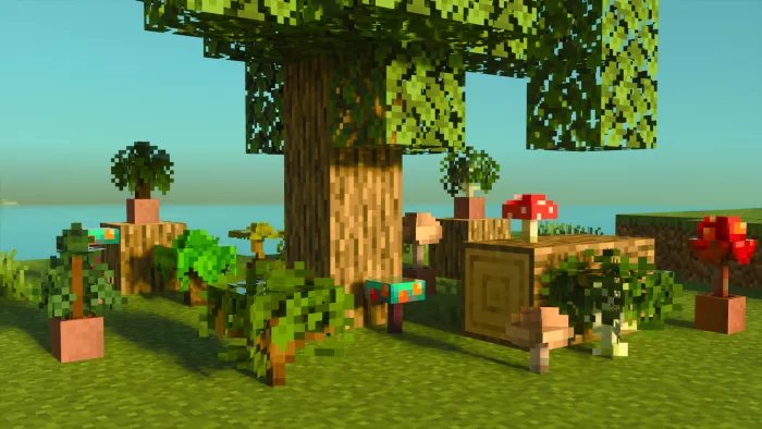 Better Saplings & Mushrooms – Texture Pack screenshot