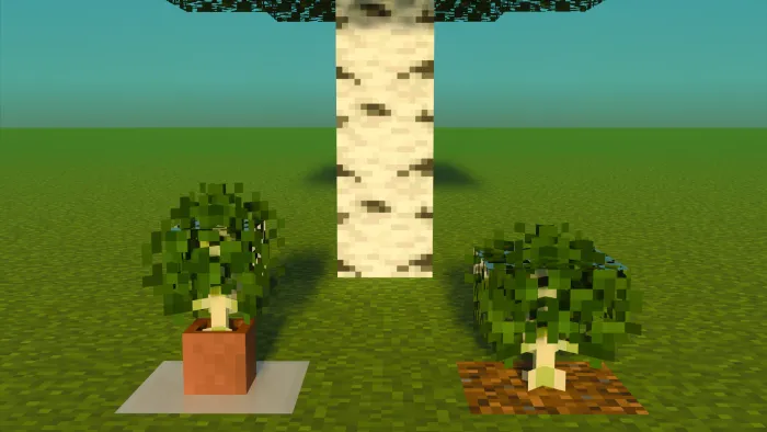 Better Saplings & Mushrooms – Texture Pack screenshot