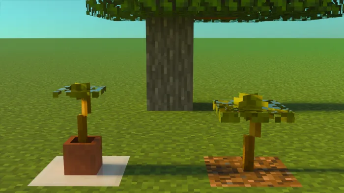 Better Saplings & Mushrooms – Texture Pack screenshot
