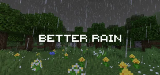 Better Rain MCPE Addon / Texture Pack thumbnail