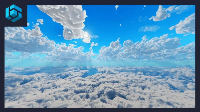 Fluffy Clouds [Custom SKY] – Texture Pack screenshot
