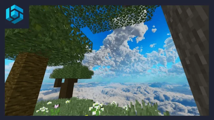 Fluffy Clouds [Custom SKY] – Texture Pack screenshot