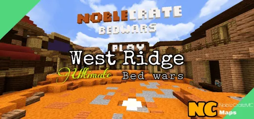 NC: West Ridge Ultimate Bed Wars Map thumbnail