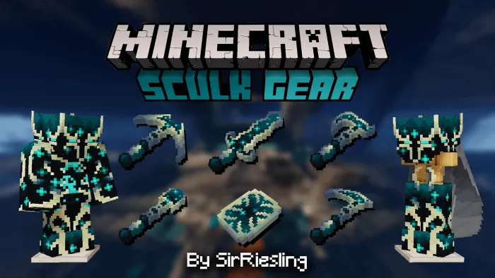 Sculk Gear Addon / Texture Pack thumbnail