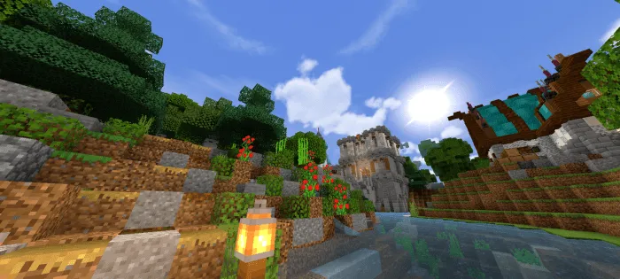 Fused Vanilla Shader VDark V2 screenshot